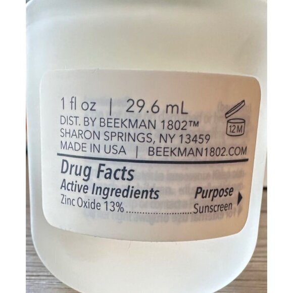 Beekman 1802 Milk Primer Pore Perfecting Hydrating Broad Spectrum SPF 35 1 oz - Picture 3 of 4